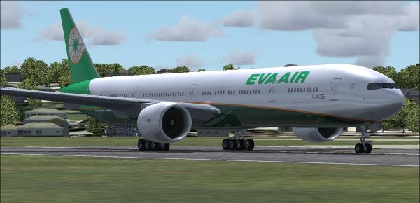 Boeing 777 Eva Air